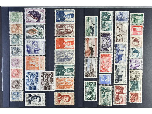 Tunisia. Collection ★★ 1956–2005 in large stockbook. COMPLETE 1956–89 with souvenir sheets and later overall well-filled with both cpl sets and souvenir sheets. Excellent quality.