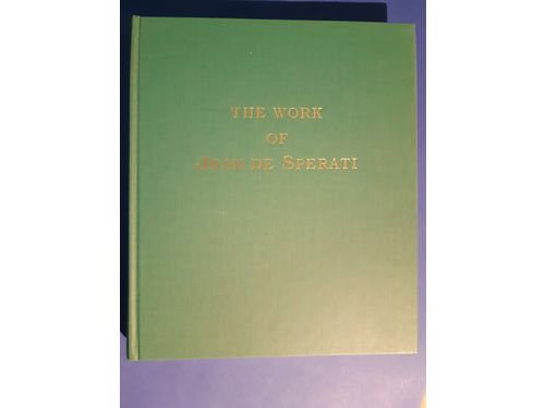 Literature. 'The Work of Jean de Sperati', James Bendon, 1997, official reprint, 214 pp., 143 photo plates. Important work, sought-after and difficult to find nowadays. Used.