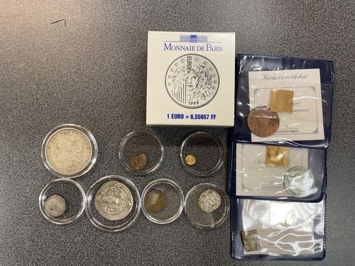 Coins, ALL WORLD. Collection of world coins in two albums. Please inspect!