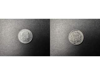 Haiti  20 centimes 1890, AU lett rengjord