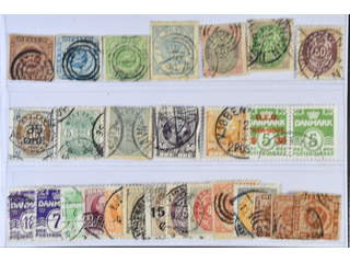 Denmark. Used 1851–1938. All different, e.g. F 2-3, 5, 11, 34-36, 47, 50, 52, 67-68. …