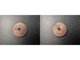Belgiska Kongo Leopold II (1865-1908) 5 centimes 1894, UNC