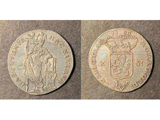 Nederländska Ostindien VOC Utrecht 10 stuivers 1786, XF