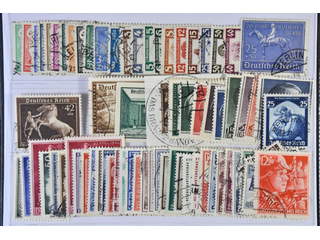 Germany, Reich. Used 1934–45. All different, e.g. Mi 529-39, 543, 588-97, 698-99, …