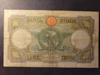 Italian East Africa 100 lire 14.1.1939, VG-F
