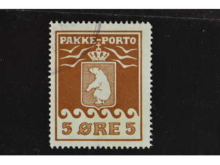 Denmark Greenland. Facit P6 III used , 5öre red-brown. Very fine . quality.. Part of …