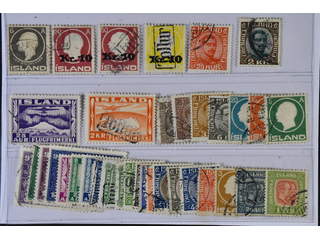 Iceland. Used 1902–1934. All different, e.g. F 111, 122v, 123v, 137, 143, 206, 209v. …