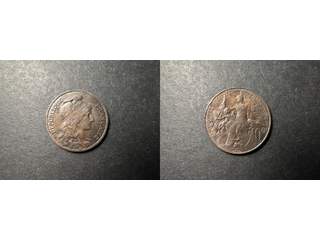 Frankrike 10 centimes 1910, UNC