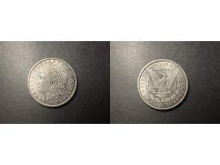 USA 1 dollar 1880 S, AU/UNC