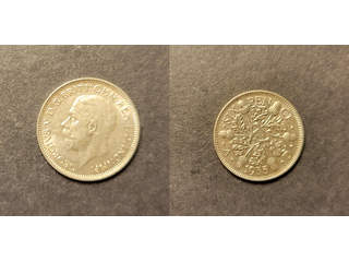 Great Britain George V (1910-1936) 6 pence 1935, UNC