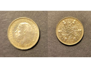 Great Britain George V (1910-1936) 6 pence 1927, PROOF