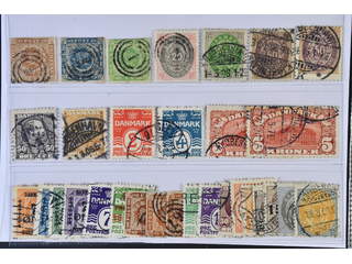 Denmark. Used 1851–1926. All different, e.g. F 2-3, 5, 34-36, 44, 67-68, 84-85, 121-22. …